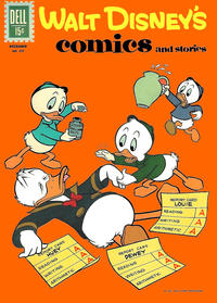 Cover Thumbnail for Walt Disney's Comics and Stories (Dell, 1940 series) #v22#3 (255)