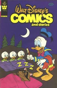 Cover for Walt Disney's Comics and Stories (Western, 1962 series) #v41#2 / 482