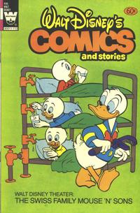 Cover Thumbnail for Walt Disney's Comics and Stories (Western, 1962 series) #v42#4 / 496 [Whitman White Logo]