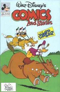 Cover Thumbnail for Walt Disney's Comics and Stories (Disney, 1990 series) #551 [Direct]