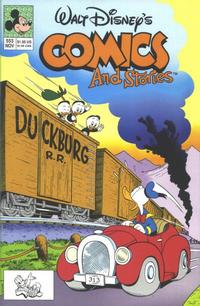 Cover Thumbnail for Walt Disney's Comics and Stories (Disney, 1990 series) #553
