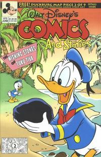 Cover Thumbnail for Walt Disney's Comics and Stories (Disney, 1990 series) #572 [Direct]