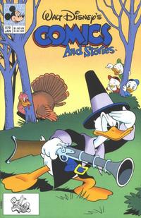 Cover Thumbnail for Walt Disney's Comics and Stories (Disney, 1990 series) #579 [Direct]