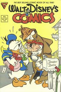 Cover Thumbnail for Walt Disney's Comics and Stories (Gladstone, 1986 series) #526 [Direct]