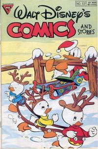 Cover Thumbnail for Walt Disney's Comics and Stories (Gladstone, 1986 series) #537