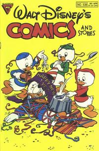 Cover Thumbnail for Walt Disney's Comics and Stories (Gladstone, 1986 series) #538