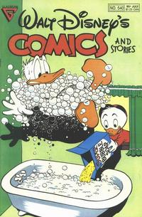 Cover Thumbnail for Walt Disney's Comics and Stories (Gladstone, 1986 series) #540