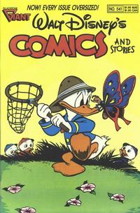 Cover Thumbnail for Walt Disney's Comics and Stories (Gladstone, 1986 series) #541