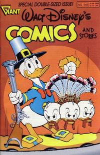 Cover Thumbnail for Walt Disney's Comics and Stories (Gladstone, 1986 series) #546 [Direct]