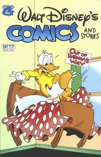 Cover for Walt Disney's Comics and Stories (Gladstone, 1993 series) #587