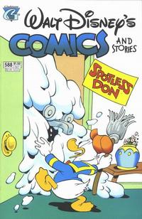 Cover for Walt Disney's Comics and Stories (Gladstone, 1993 series) #588 [Direct]