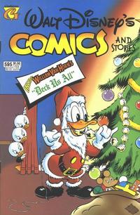 Cover for Walt Disney's Comics and Stories (Gladstone, 1993 series) #595
