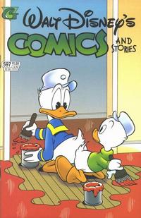 Cover Thumbnail for Walt Disney's Comics and Stories (Gladstone, 1993 series) #597 [Direct]