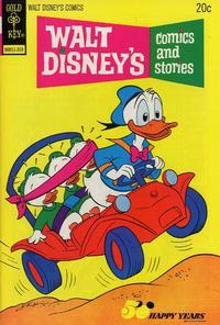 Cover Thumbnail for Walt Disney's Comics and Stories (Western, 1962 series) #v34#1 (397) [Gold Key]