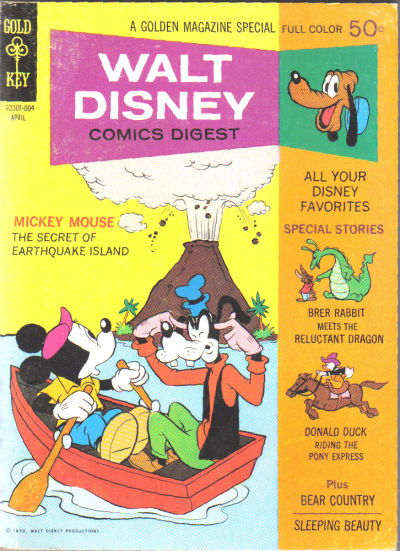 Cover for Walt Disney Comics Digest (Western, 1968 series) #21