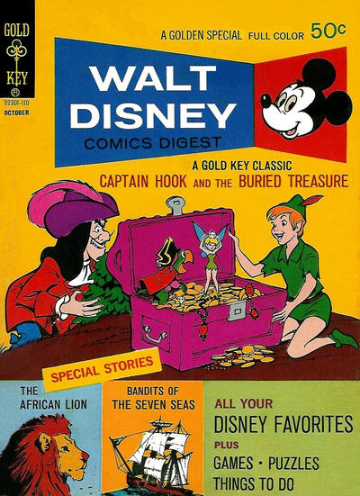 Cover for Walt Disney Comics Digest (Western, 1968 series) #31