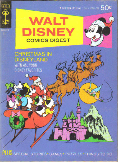 Cover for Walt Disney Comics Digest (Western, 1968 series) #38