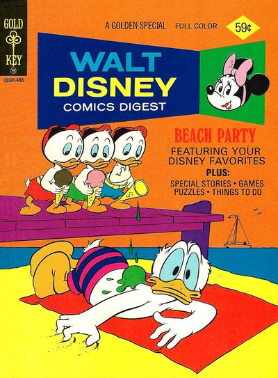 Cover for Walt Disney Comics Digest (Western, 1968 series) #48
