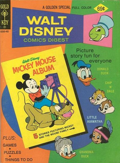 Cover for Walt Disney Comics Digest (Western, 1968 series) #50