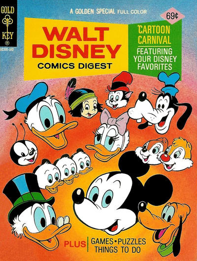 Cover for Walt Disney Comics Digest (Western, 1968 series) #56