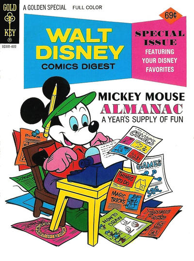 Cover for Walt Disney Comics Digest (Western, 1968 series) #57