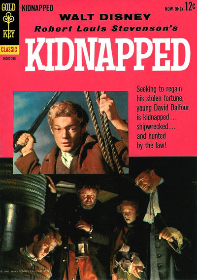 Cover for Walt Disney Robert Louis Stevenson's Kidnapped (Western, 1963 series) 