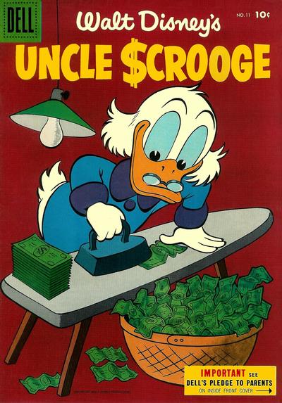 Cover for Walt Disney's Uncle Scrooge (Dell, 1953 series) #11