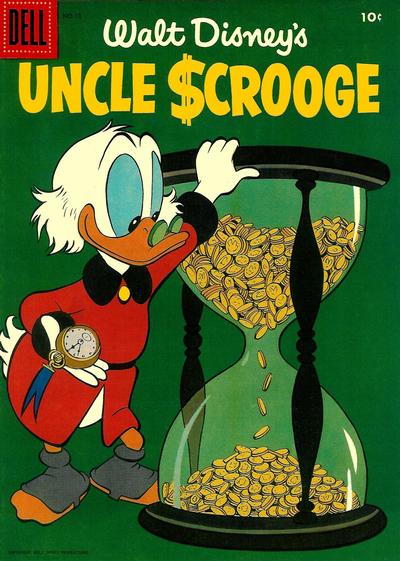Cover for Walt Disney's Uncle Scrooge (Dell, 1953 series) #12