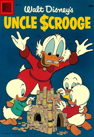 Cover for Walt Disney's Uncle Scrooge (Dell, 1953 series) #13