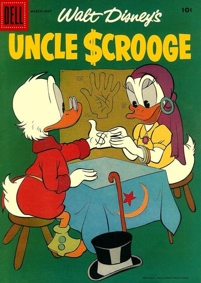 Cover for Walt Disney's Uncle Scrooge (Dell, 1953 series) #17