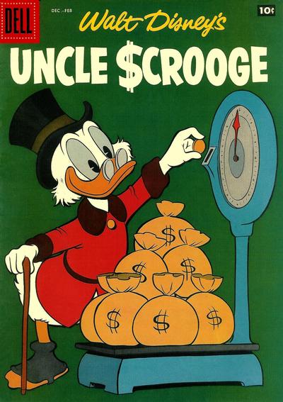 Cover for Walt Disney's Uncle Scrooge (Dell, 1953 series) #20