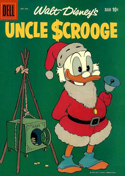 Cover for Walt Disney's Uncle Scrooge (Dell, 1953 series) #24