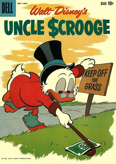 Cover for Walt Disney's Uncle Scrooge (Dell, 1953 series) #31