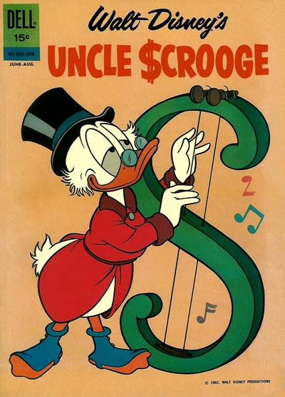 Cover for Walt Disney's Uncle Scrooge (Dell, 1953 series) #38