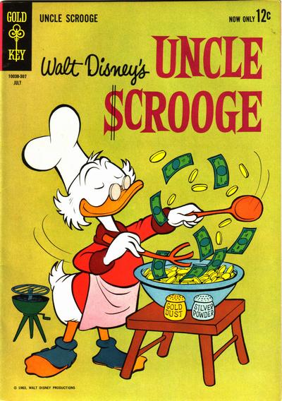 Cover for Walt Disney Uncle Scrooge (Western, 1963 series) #43