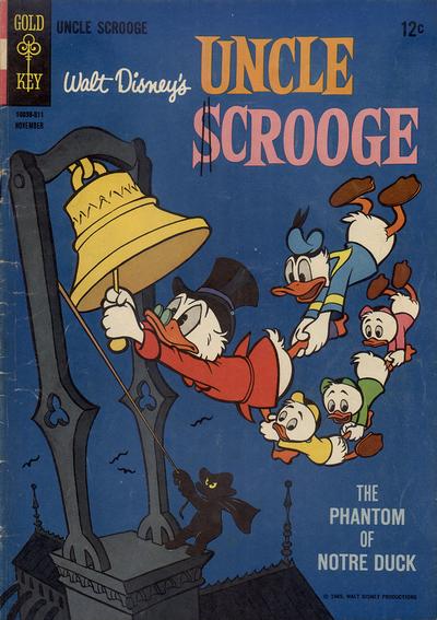 Cover for Walt Disney Uncle Scrooge (Western, 1963 series) #60