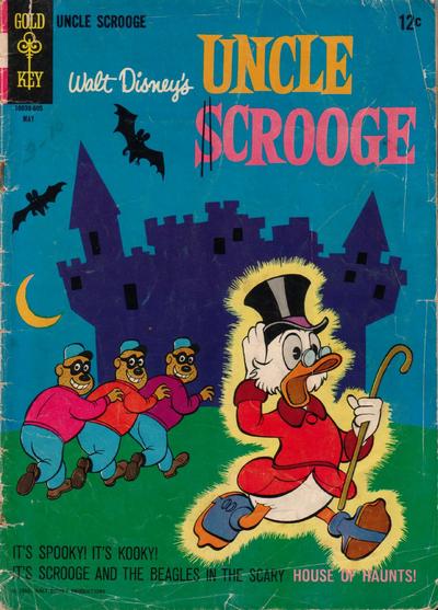 Cover for Walt Disney Uncle Scrooge (Western, 1963 series) #63