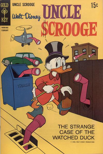 Cover for Walt Disney Uncle Scrooge (Western, 1963 series) #79