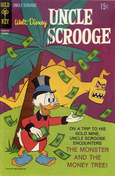 Cover for Walt Disney Uncle Scrooge (Western, 1963 series) #83