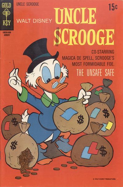 Cover for Walt Disney Uncle Scrooge (Western, 1963 series) #88
