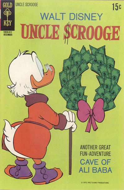 Cover for Walt Disney Uncle Scrooge (Western, 1963 series) #90
