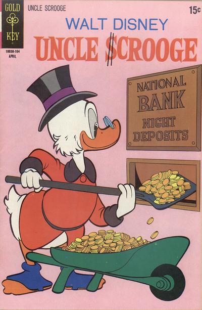 Cover for Walt Disney Uncle Scrooge (Western, 1963 series) #92