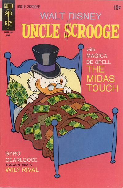 Cover for Walt Disney Uncle Scrooge (Western, 1963 series) #93