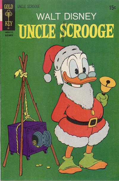 Cover for Walt Disney Uncle Scrooge (Western, 1963 series) #96 [Gold Key]