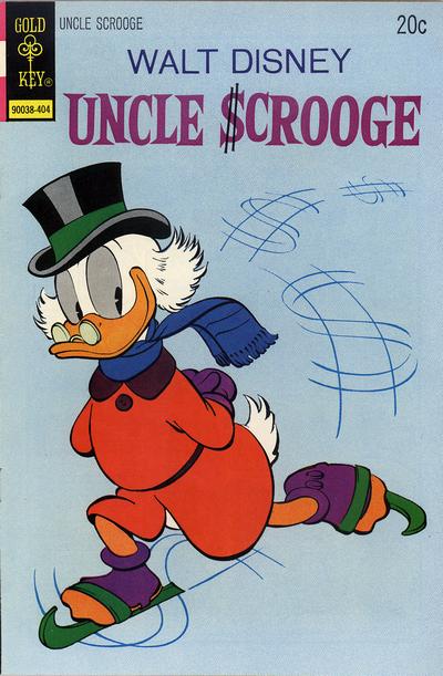 Cover for Walt Disney Uncle Scrooge (Western, 1963 series) #111 [Gold Key]