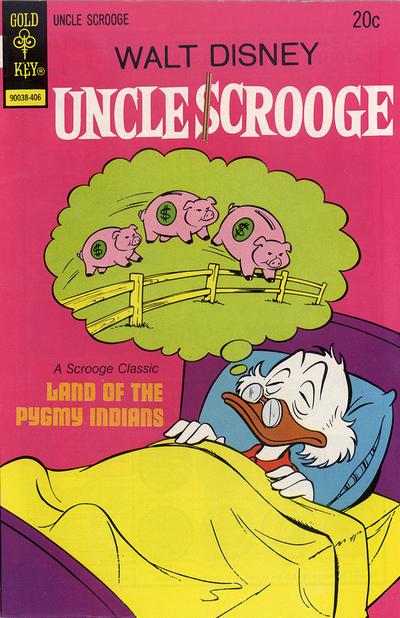 Cover for Walt Disney Uncle Scrooge (Western, 1963 series) #112 [Gold Key]