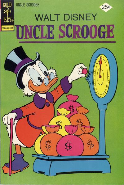 Cover for Walt Disney Uncle Scrooge (Western, 1963 series) #113 [Gold Key]