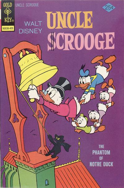 Cover for Walt Disney Uncle Scrooge (Western, 1963 series) #114 [Gold Key]
