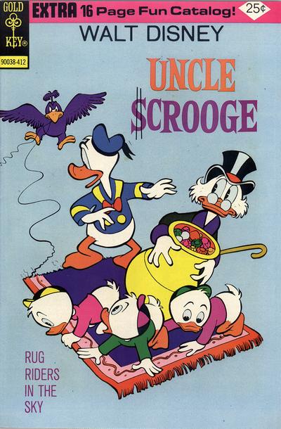 Cover for Walt Disney Uncle Scrooge (Western, 1963 series) #116 [Gold Key]