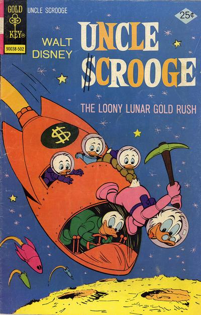 Cover for Walt Disney Uncle Scrooge (Western, 1963 series) #117 [Gold Key]